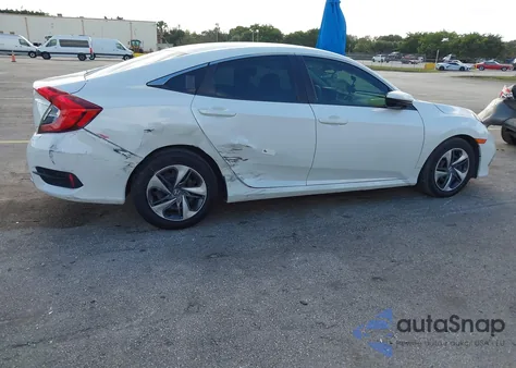 2020 Honda Civic Lx из США, поврежденный, VIN 2HGFC2F67LH548460